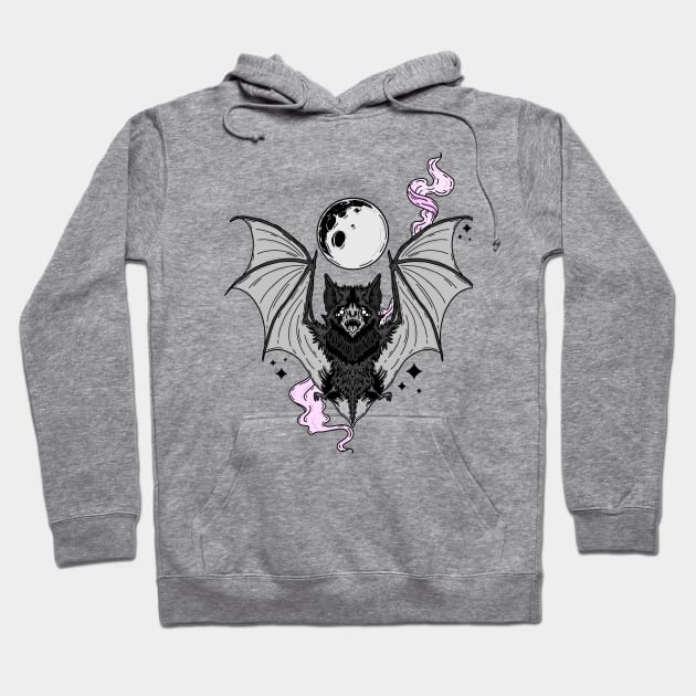 Gothic Bat Hoodie by Possessedprints